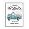 Stupell Industries Toilet Paper Delivery Truck Gray Framed Wall Art